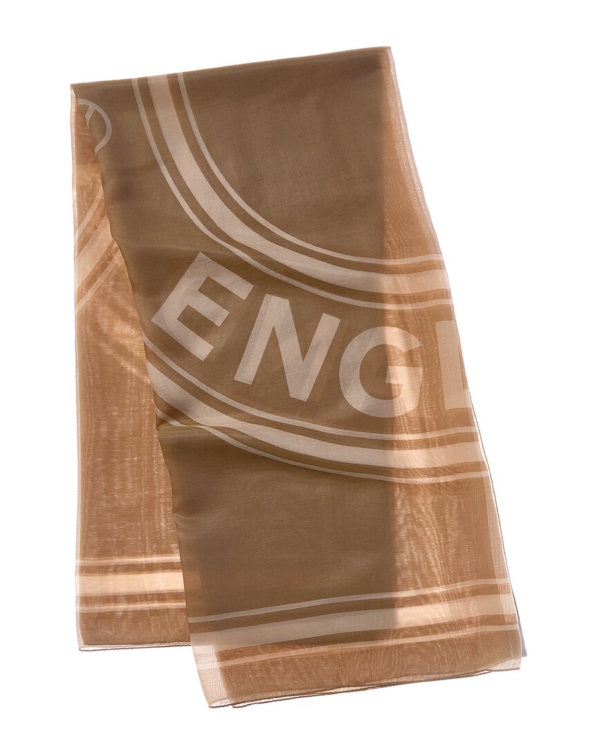 Burberry Burberry Silk-Blend Scarf