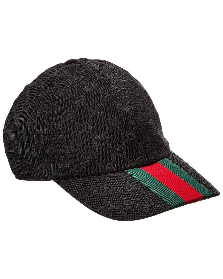 Gucci Original Gg Canvas Baseball Cap Regular S Black