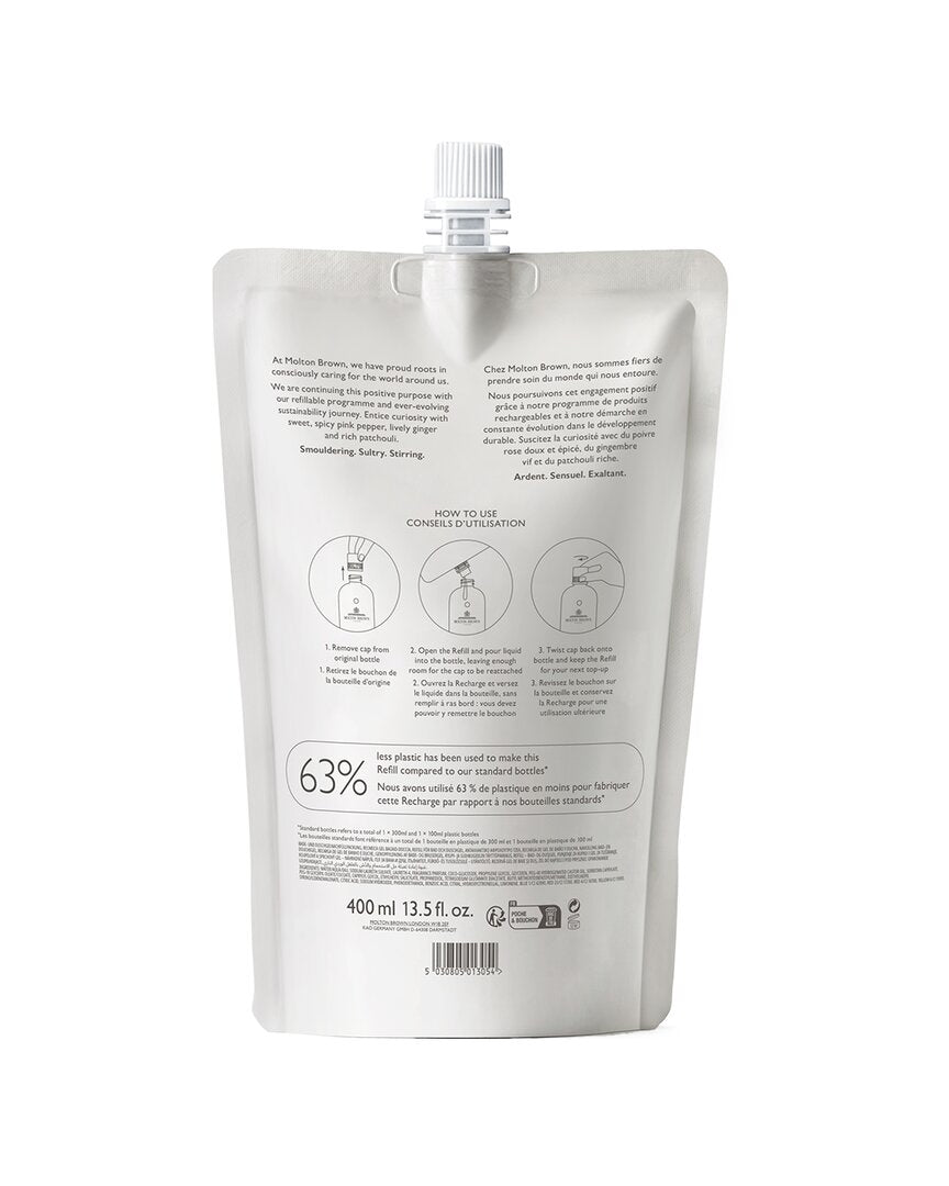Molton Brown London Unisex 13.5Oz Fiery Pink Pepper Bath & Shower Gel Refill