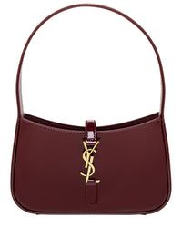 Saint Laurent Saint Laurent Le 5 A 7 Mini Patent Hobo Bag