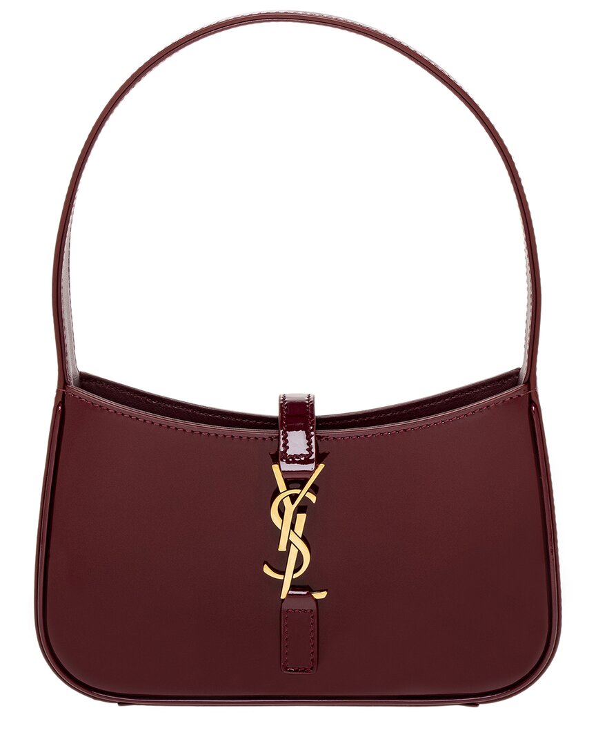 Saint Laurent Saint Laurent Le 5 A 7 Mini Patent Hobo Bag