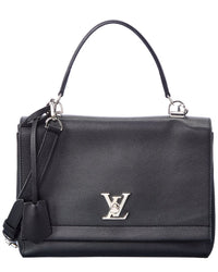 Louis Vuitton Black Leather Lockme Ii (Authentic Pre-Loved)