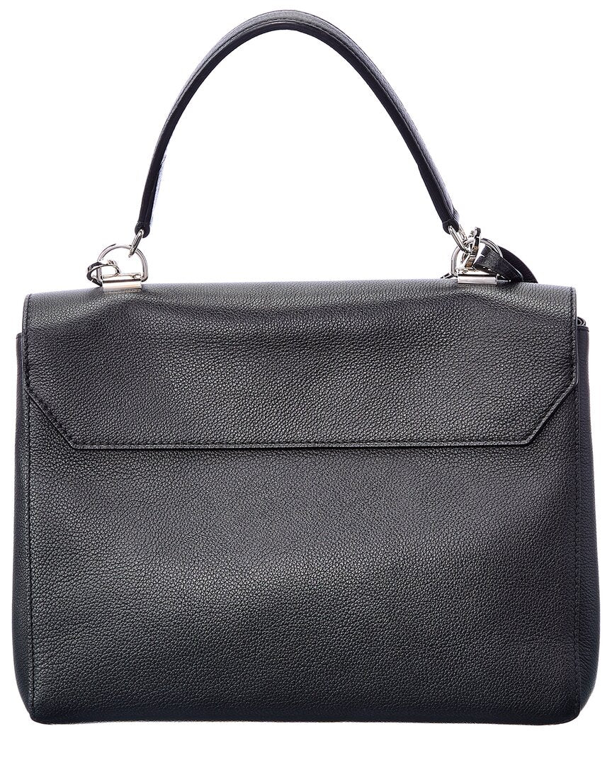 Louis Vuitton Black Leather Lockme Ii (Authentic Pre-Loved)