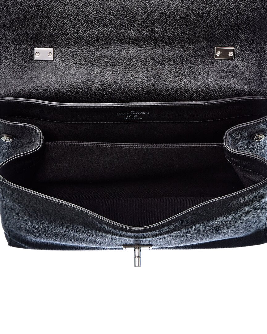 Louis Vuitton Black Leather Lockme Ii (Authentic Pre-Loved)