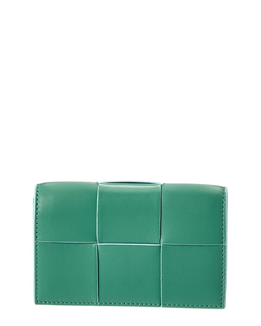 Bottega Veneta Bottega Veneta Maxi Intrecciato Leather Business Card Case