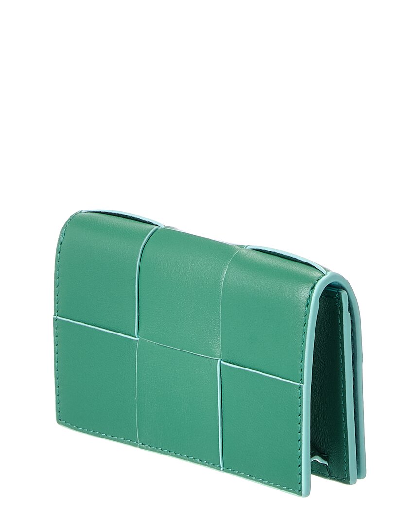 Bottega Veneta Bottega Veneta Maxi Intrecciato Leather Business Card Case