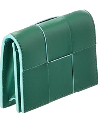 Bottega Veneta Bottega Veneta Maxi Intrecciato Leather Business Card Case
