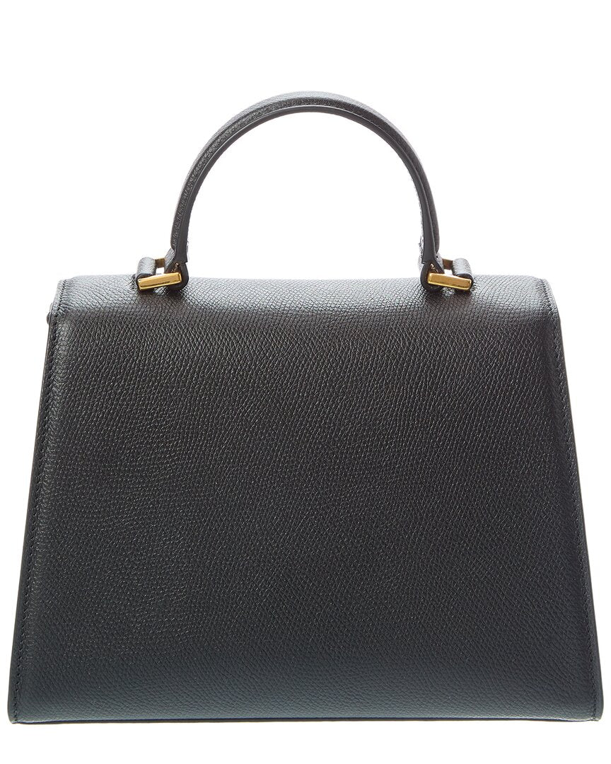 Valentino Valentino Vsling Small Grainy Leather Shoulder Bag