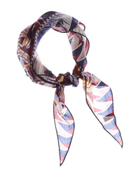 Ferragamo Ferragamo Flowers & Butterflies Wool Diamond Scarf