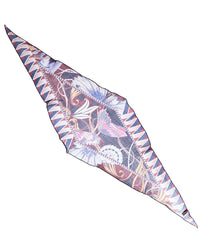 Ferragamo Ferragamo Flowers & Butterflies Wool Diamond Scarf
