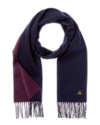Brooks Brothers Brooks Brothers Double-Face Wool & Cashmere-Blend Scarf