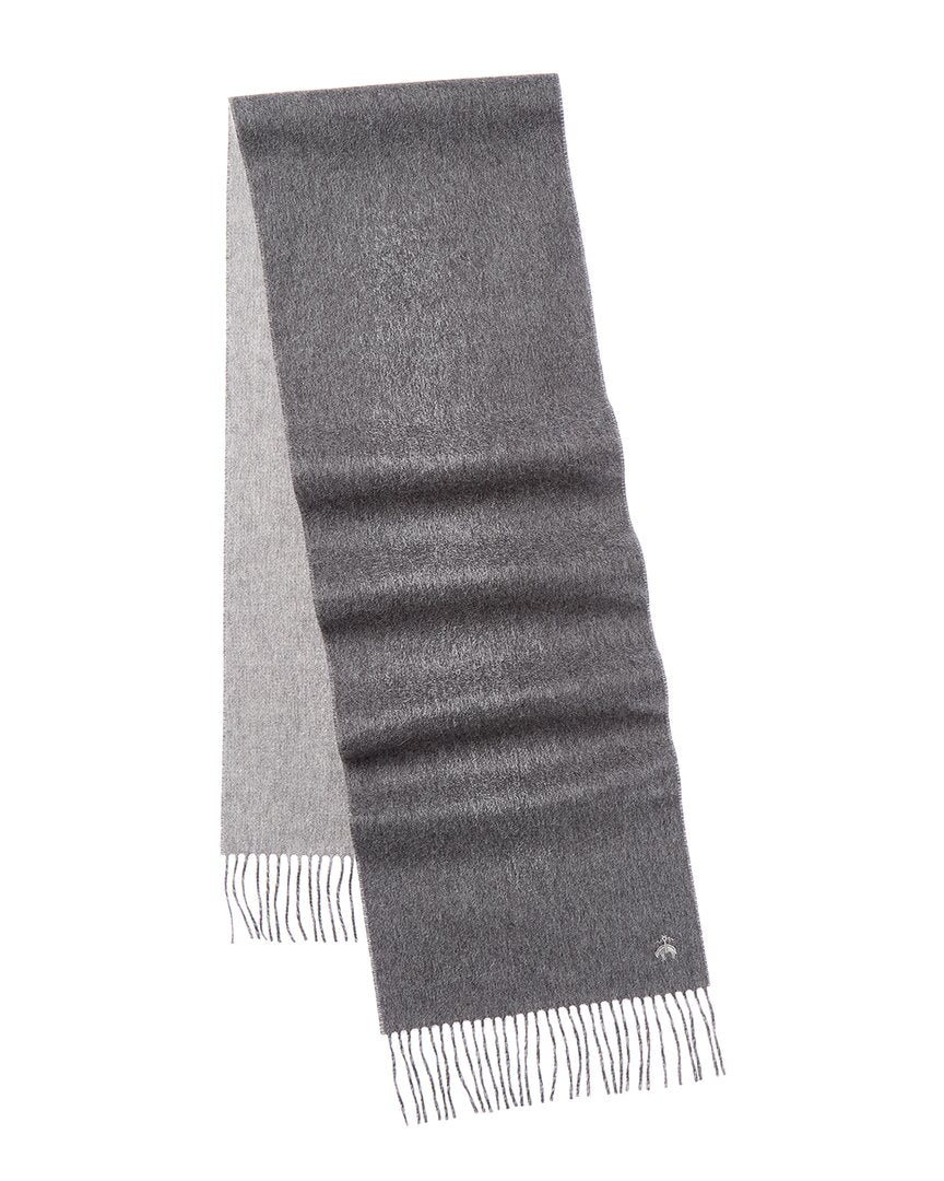 Brooks Brothers Brooks Brothers Double-Face Wool & Cashmere-Blend Scarf