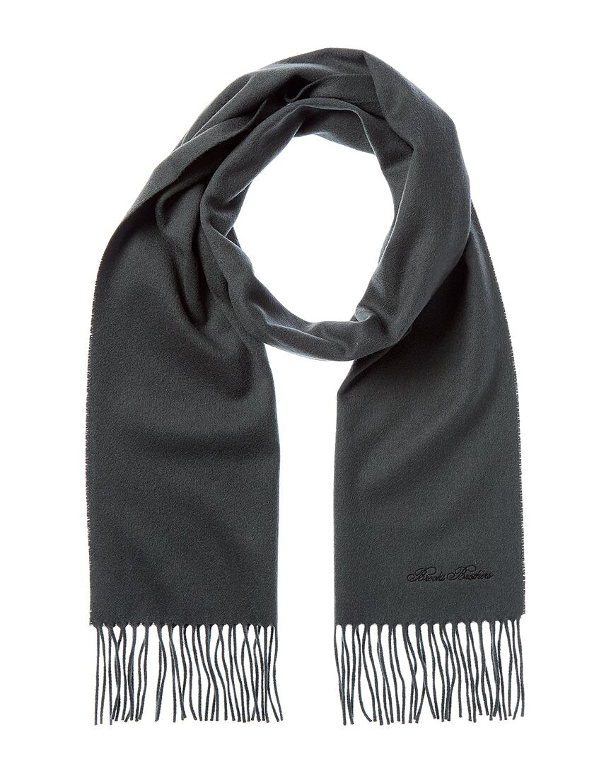 Brooks Brothers Brooks Brothers Solid Wool & Cashmere-Blend Scarf