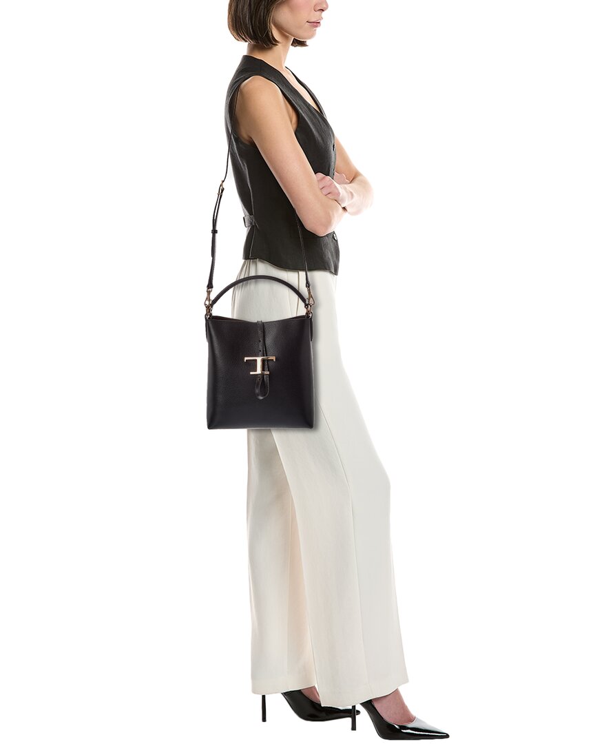 TOD's Tod's T Timeless Pendant Bucket Bag