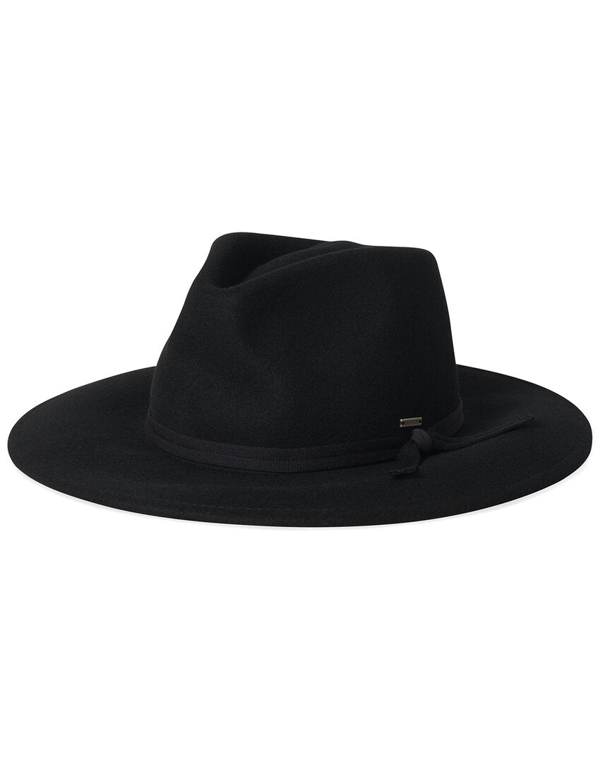 Brixton Joanna Felt Packable Hat Regular S Black