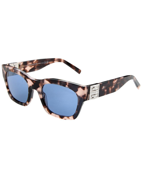 NEW GIVENCHY SUNGLASSES HAVANA BLUE WOMEN EYEWEAR GIVENCHY GV40072I 55V s-l500.jpg main image 4