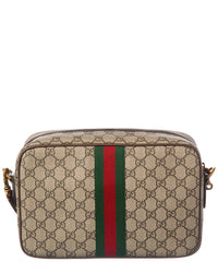Gucci Gucci Ophidia Medium Gg Supreme Canvas & Leather Crossbody