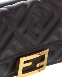 FENDI Fendi Micro Trifold Leather Wallet