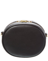 Patou Le Jp Leather & Shearling Shoulder Bag