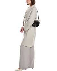 Patou Le Jp Leather & Shearling Shoulder Bag