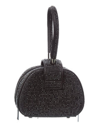 Self-Portrait Rhinestone Top Handle Micro Bag