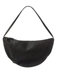The Row Lizzy Small Leather Hobo Bag