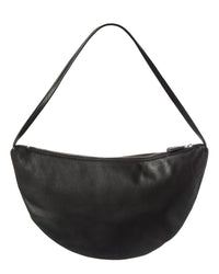 The Row Lizzy Small Leather Hobo Bag