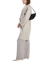 The Row Lizzy Small Leather Hobo Bag