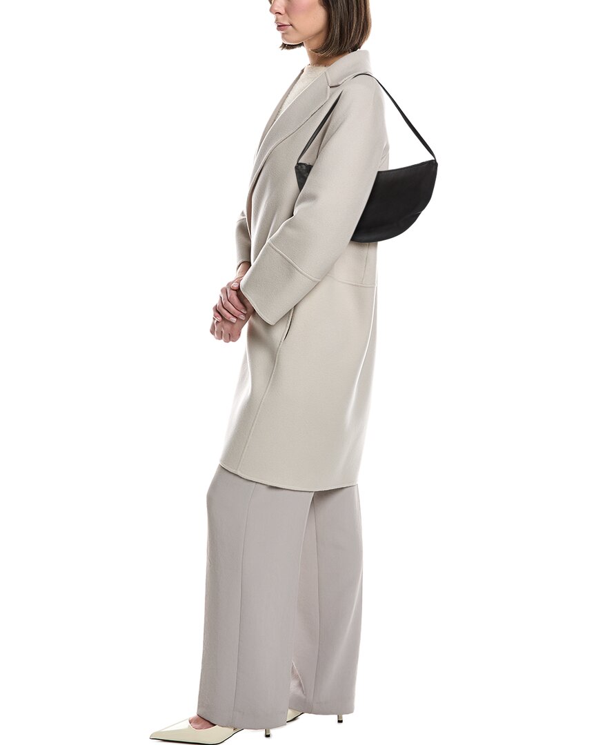 The Row Lizzy Small Leather Hobo Bag
