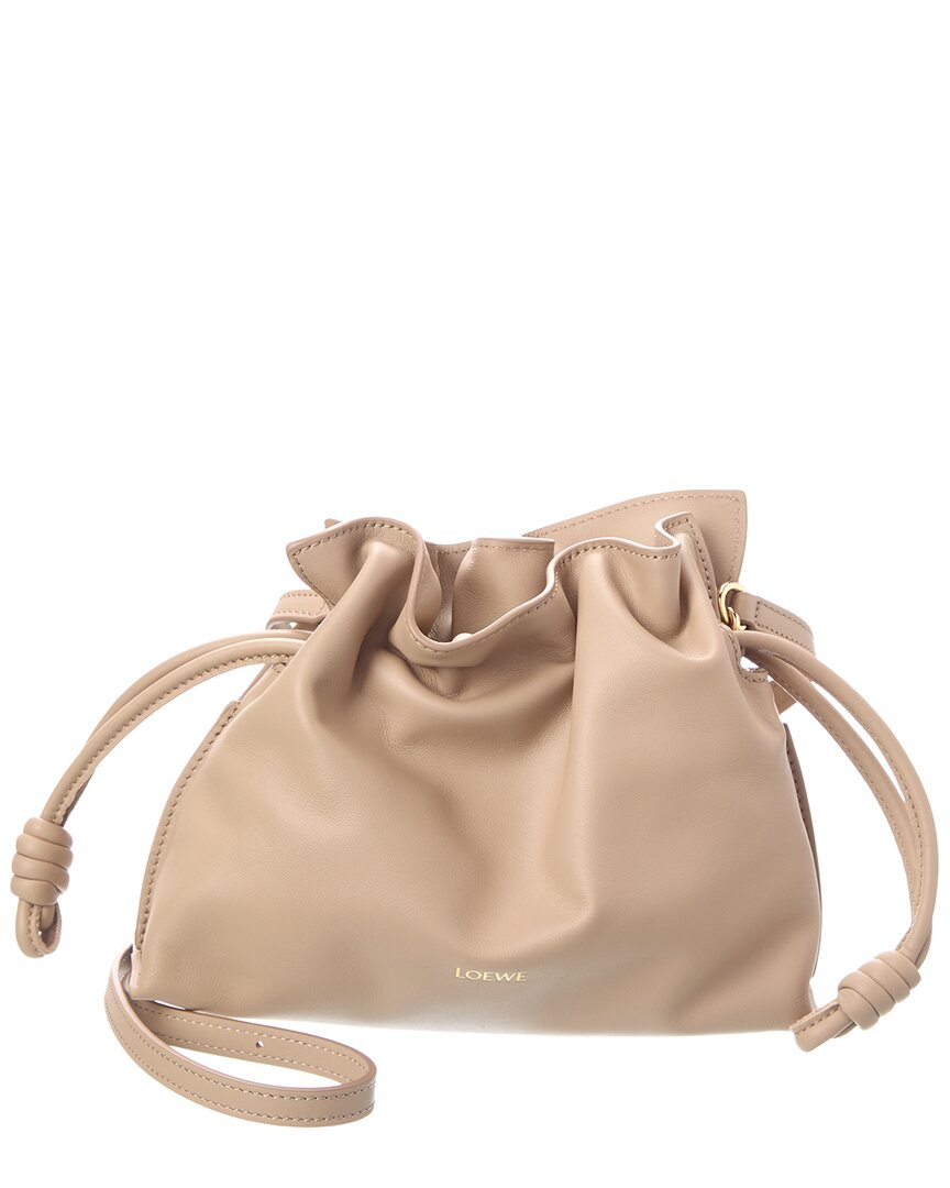 Loewe Loewe Flamenco Mini Leather Clutch