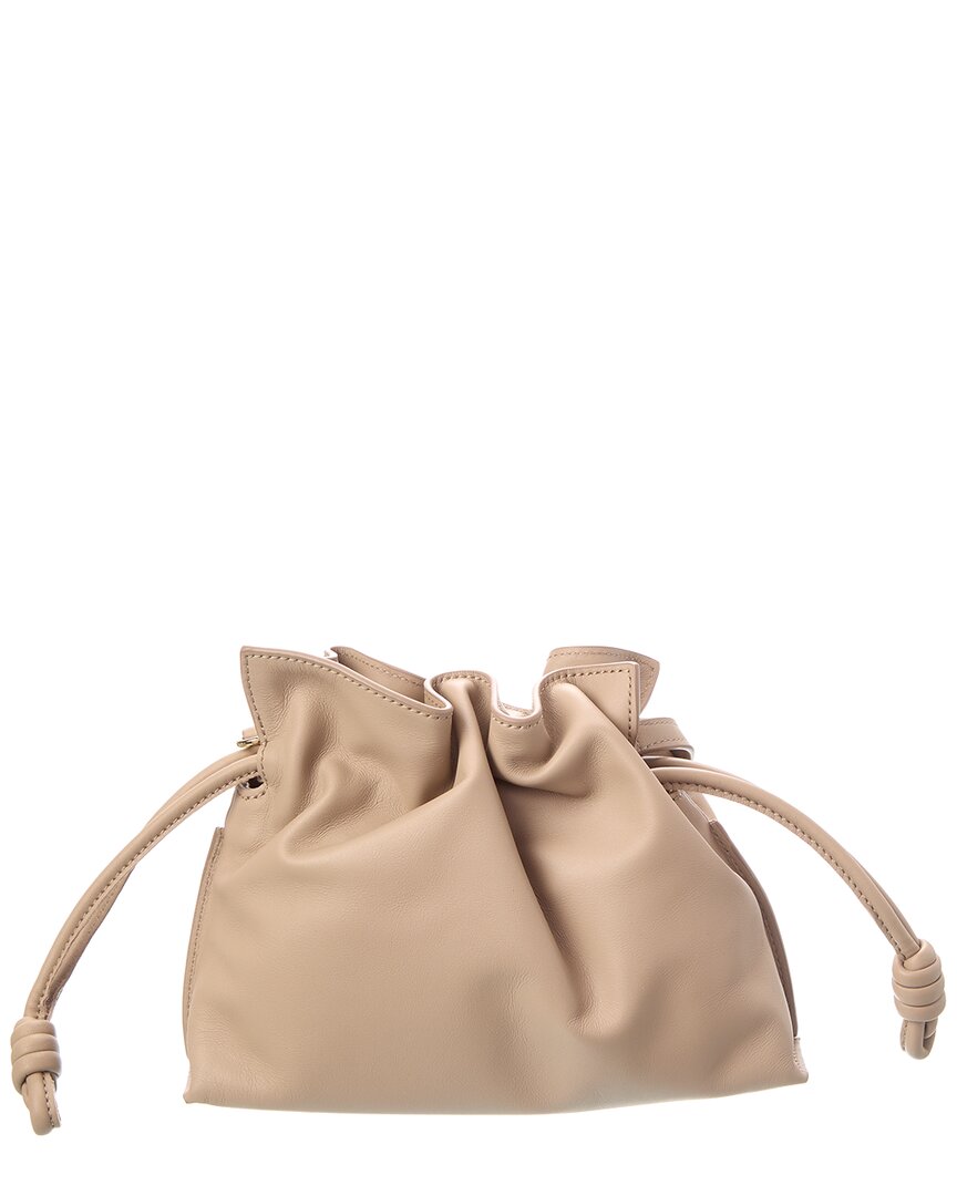 Loewe Loewe Flamenco Mini Leather Clutch