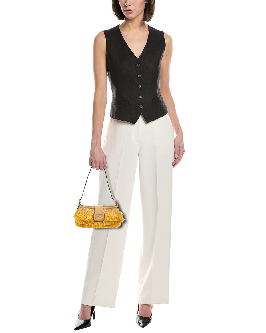 FENDI Fendi Baby Raffia Shoulder Bag