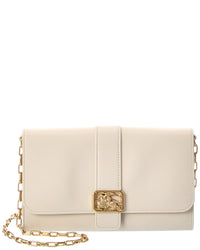 Burberry Burberry Rider Leather Wallet On Chain