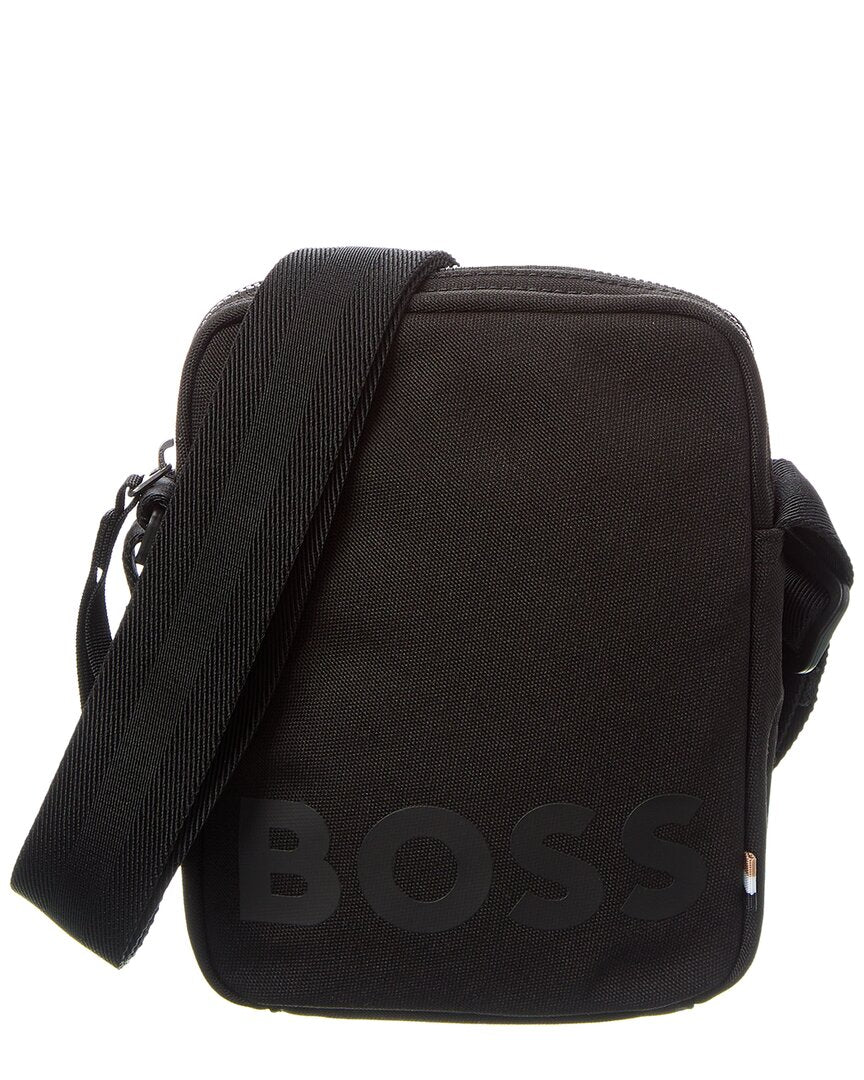 Hugo Boss Pixel Ns Canvas Crossbody ONE SIZE Black