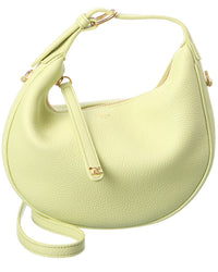 CELINE Celine Leather Hobo Bag