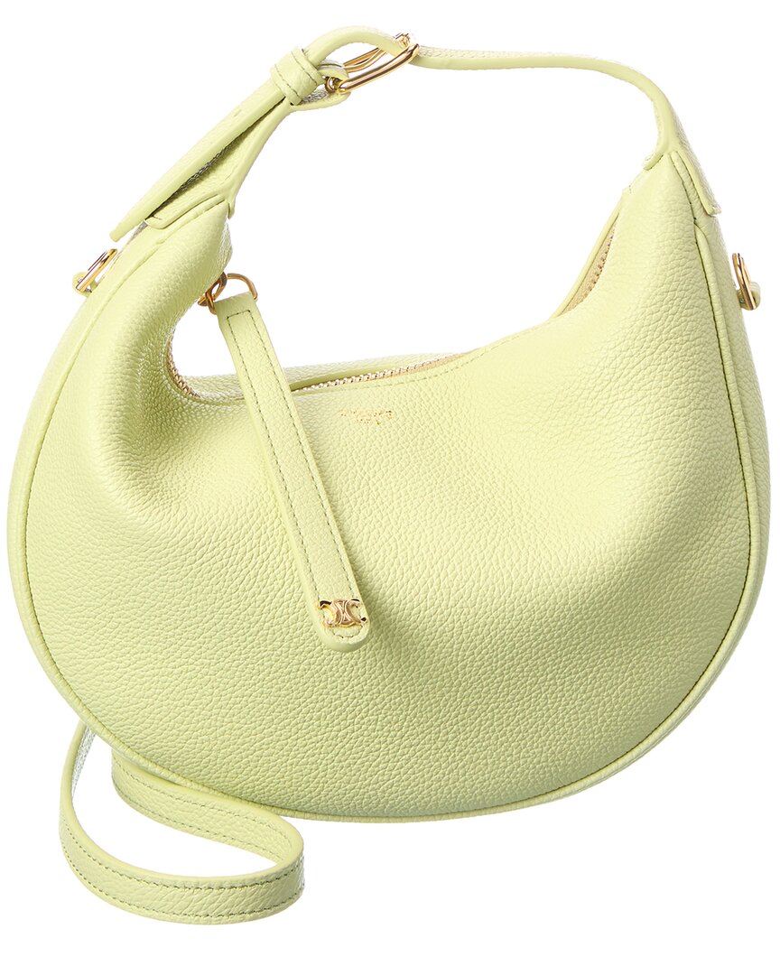 CELINE Celine Leather Hobo Bag