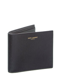 Saint Laurent East/West Leather Wallet