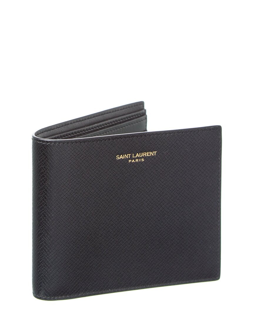 Saint Laurent East/West Leather Wallet