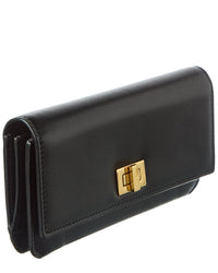 FENDI Fendi Way Leather Continental Wallet