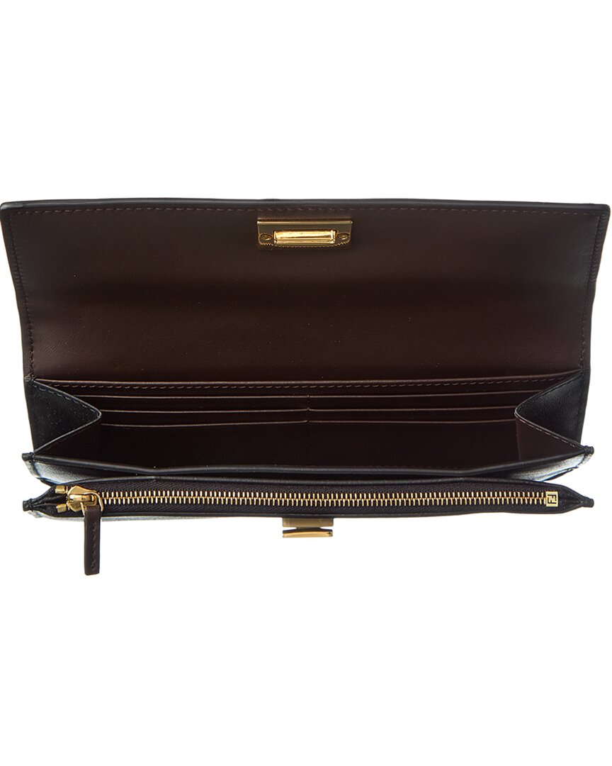 FENDI Fendi Way Leather Continental Wallet