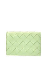 Bottega Veneta Bottega Veneta Small Intrecciato Leather Card Case