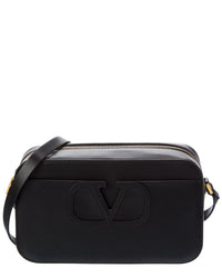 Valentino Vlogo Leather Crossbody