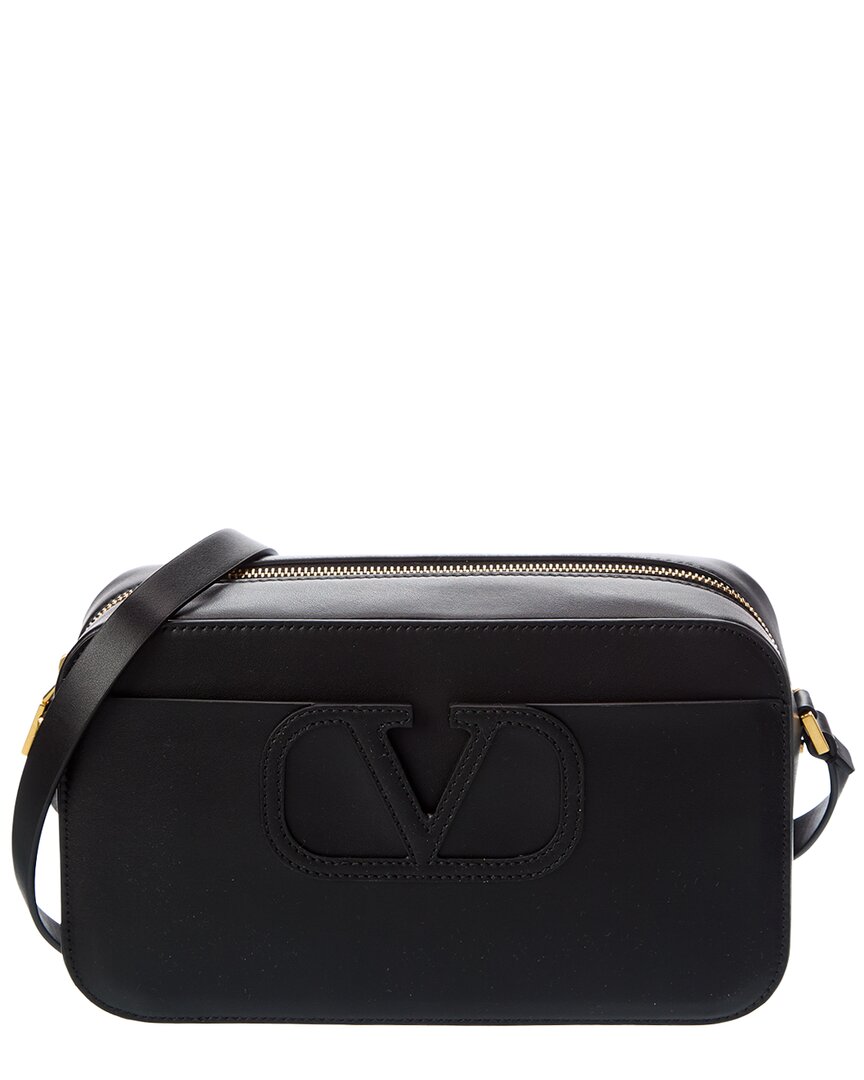Valentino Vlogo Leather Crossbody