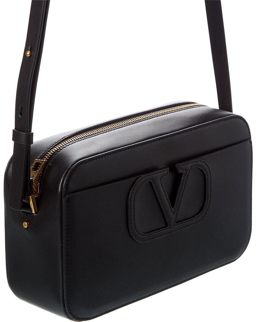 Valentino Vlogo Leather Crossbody