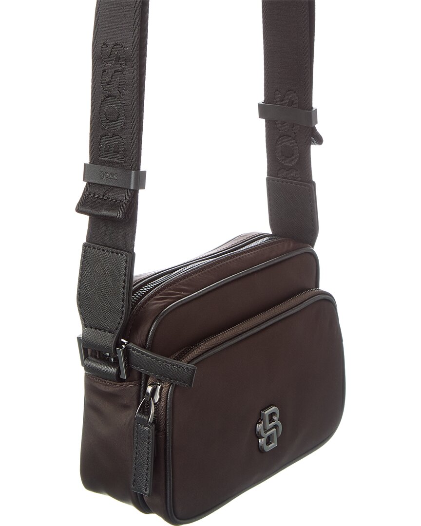 Hugo Boss B Icon Ew Zip Canvas Bag