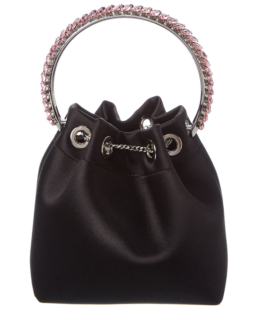 Jimmy Choo Bon Bon Satin Bucket Bag
