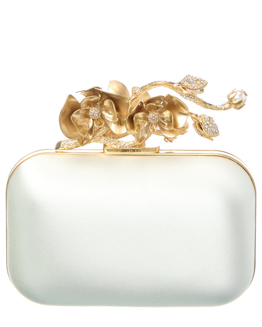 Jimmy Choo Cloud Satin Clutch