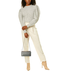 Jimmy Choo Ellipse Glitter Clutch