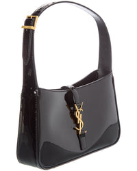 Saint Laurent Le 5 A 7 Patent Hobo Bag