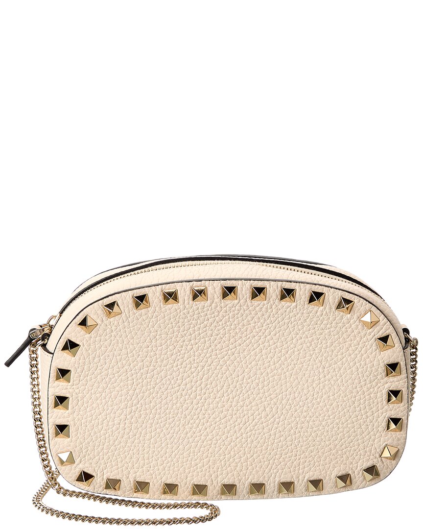 Valentino Rockstud Mini Grainy Leather Crossbody
